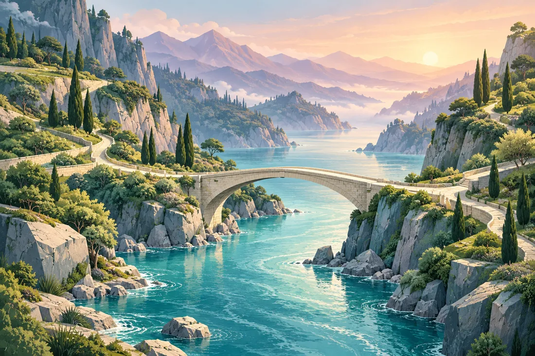 Business Communication Training — landscape illustration
