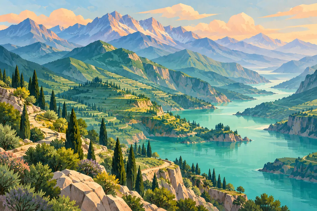 Interactive Online Workshop Series — landscape illustration